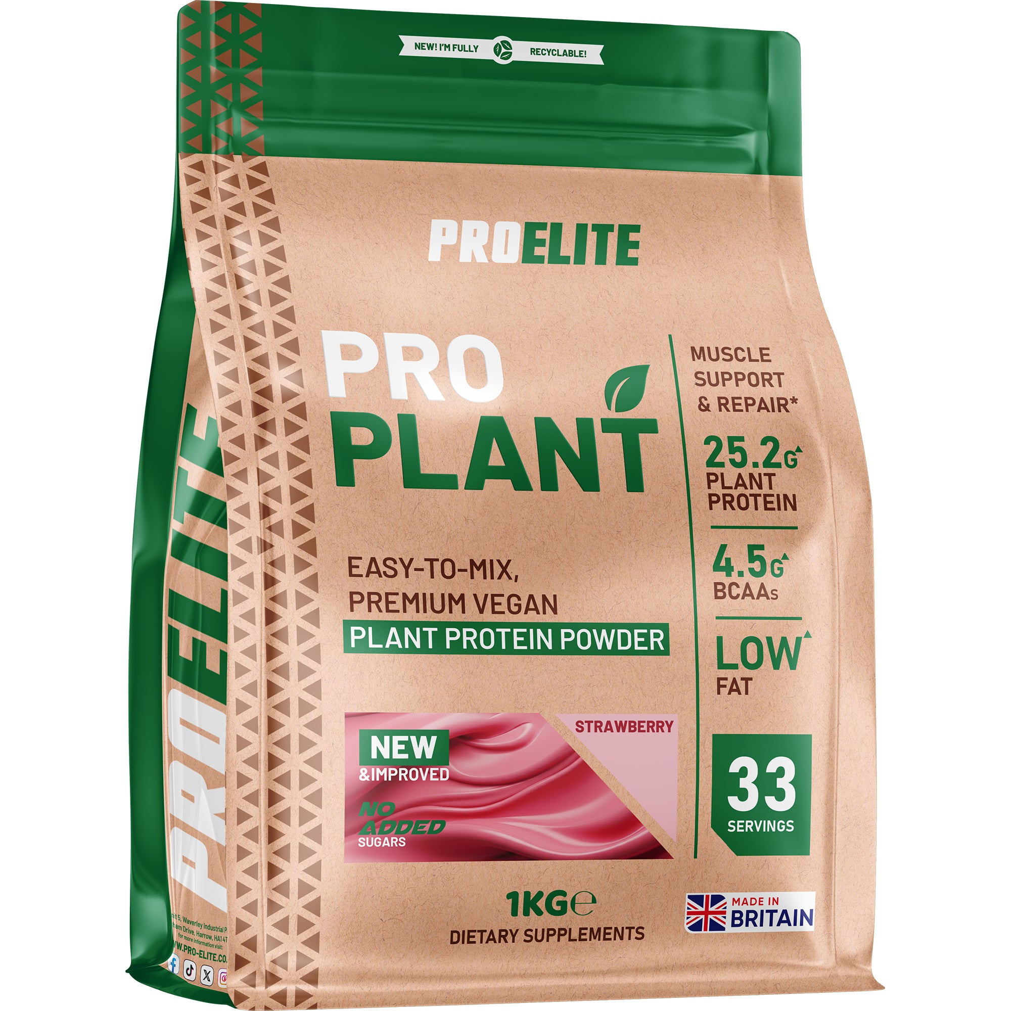 PROELITE Pro Plant Protein 1kg