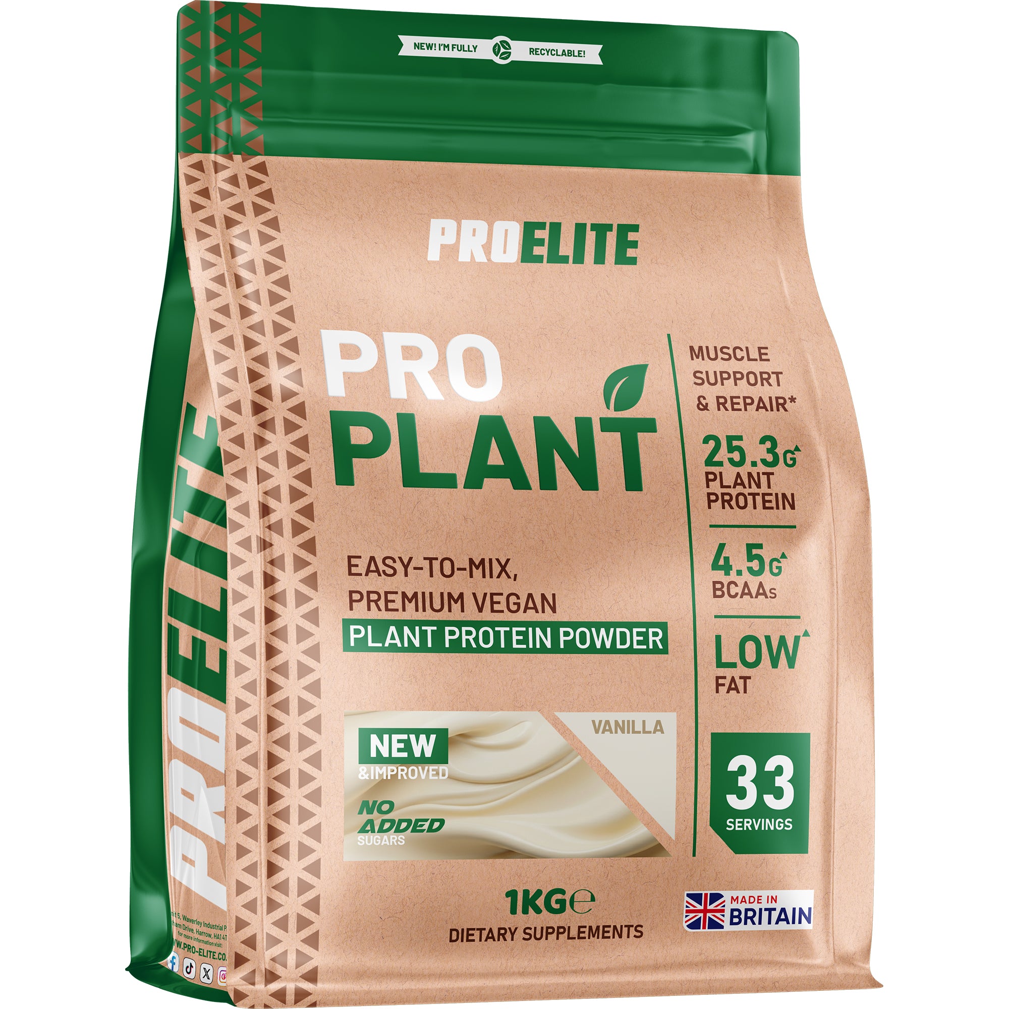 PROELITE Pro Plant Protein 1kg