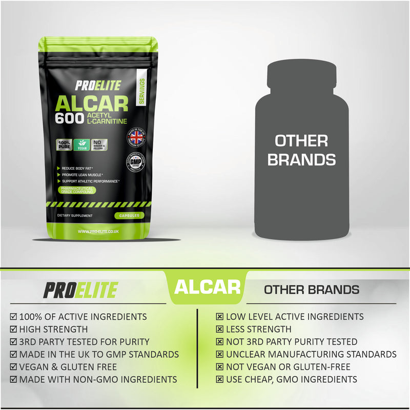 PROELITE Acetyl L-Carnitine Vegan Capsules