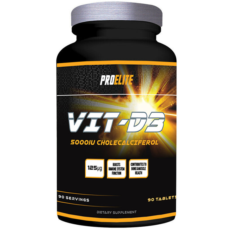 PROELITE Vitamin D3 5000iu - 90 Tablets