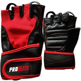 Weight Lifting Gloves - Red/Black | Pro-Elite