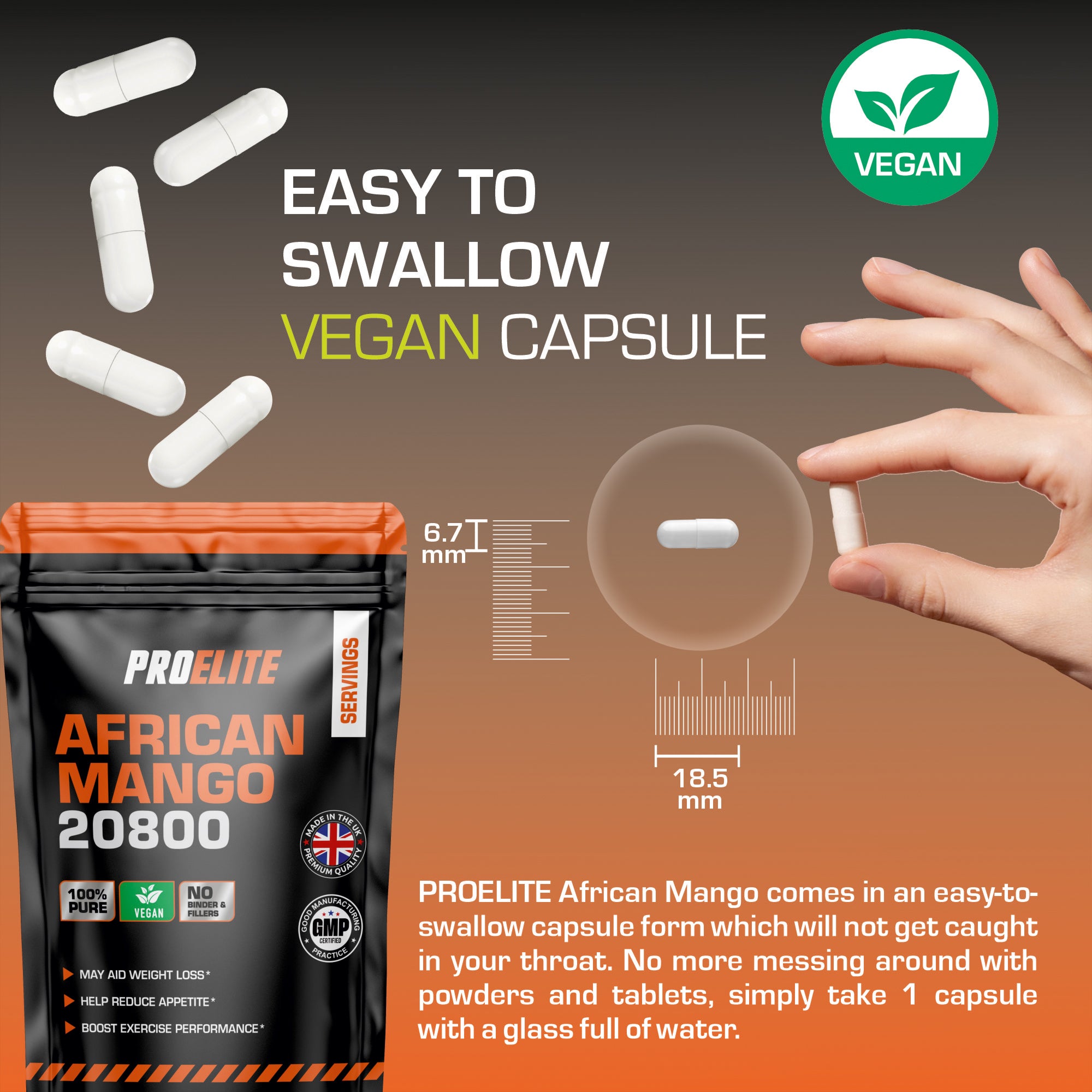 PROELITE African Mango Capsules