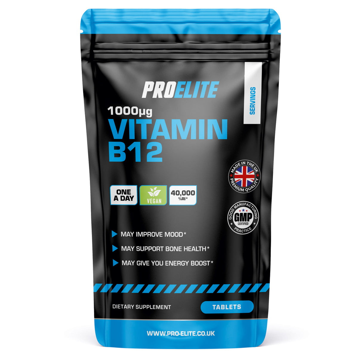 Vitamin B12 Tablets | Pro-Elite