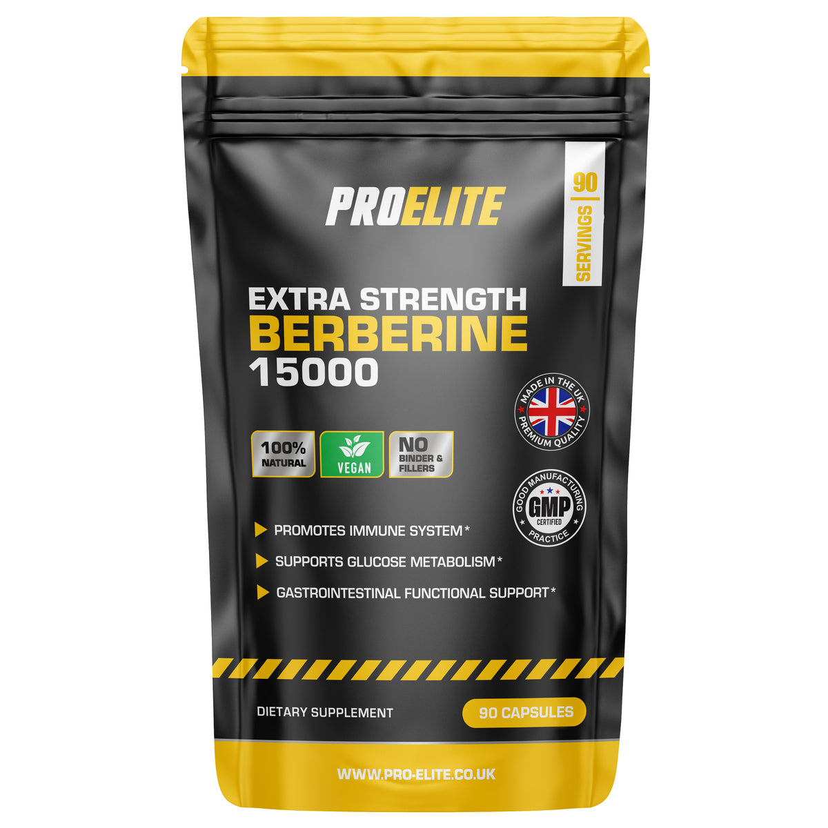 Berberine Vegan Capsules | Pro-Elite