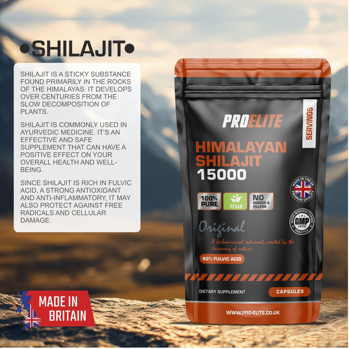 Shilajit Capsules | Pro-Elite