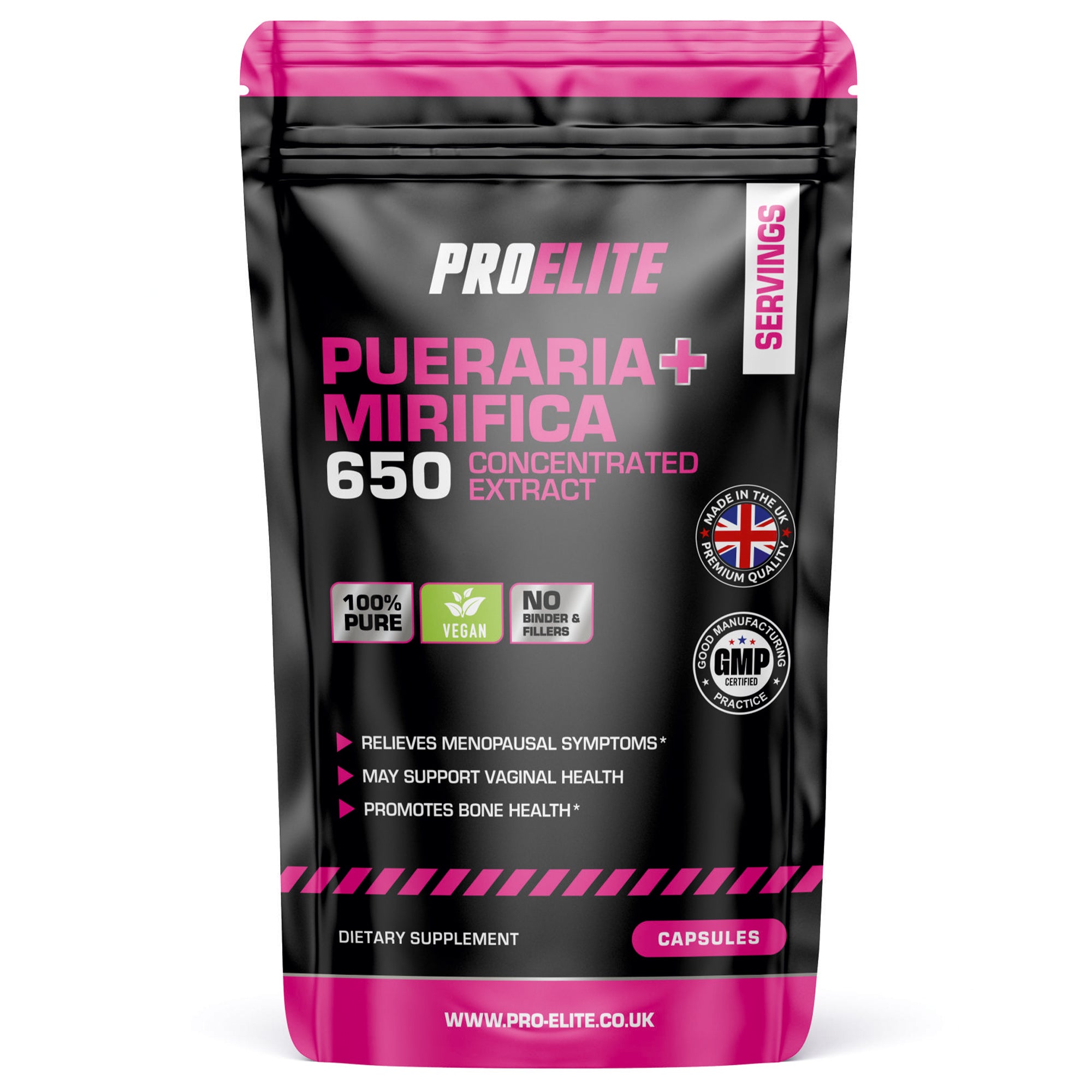 Pueraria Mirifica Vegan Capsules | Pro-Elite