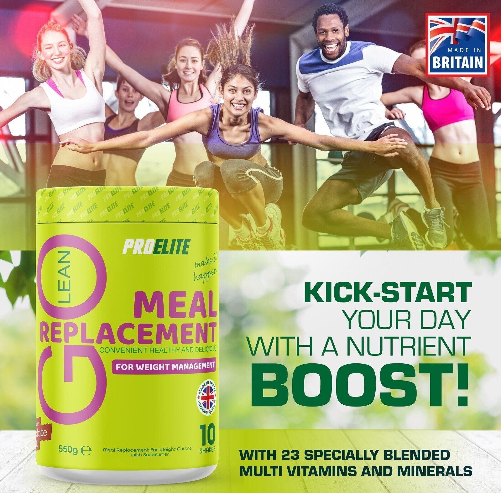 Go Lean Meal Replacement 550g | Pro-Elite