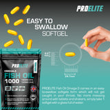 Omega 3 Fish Oil Softgels | Pro-Elite