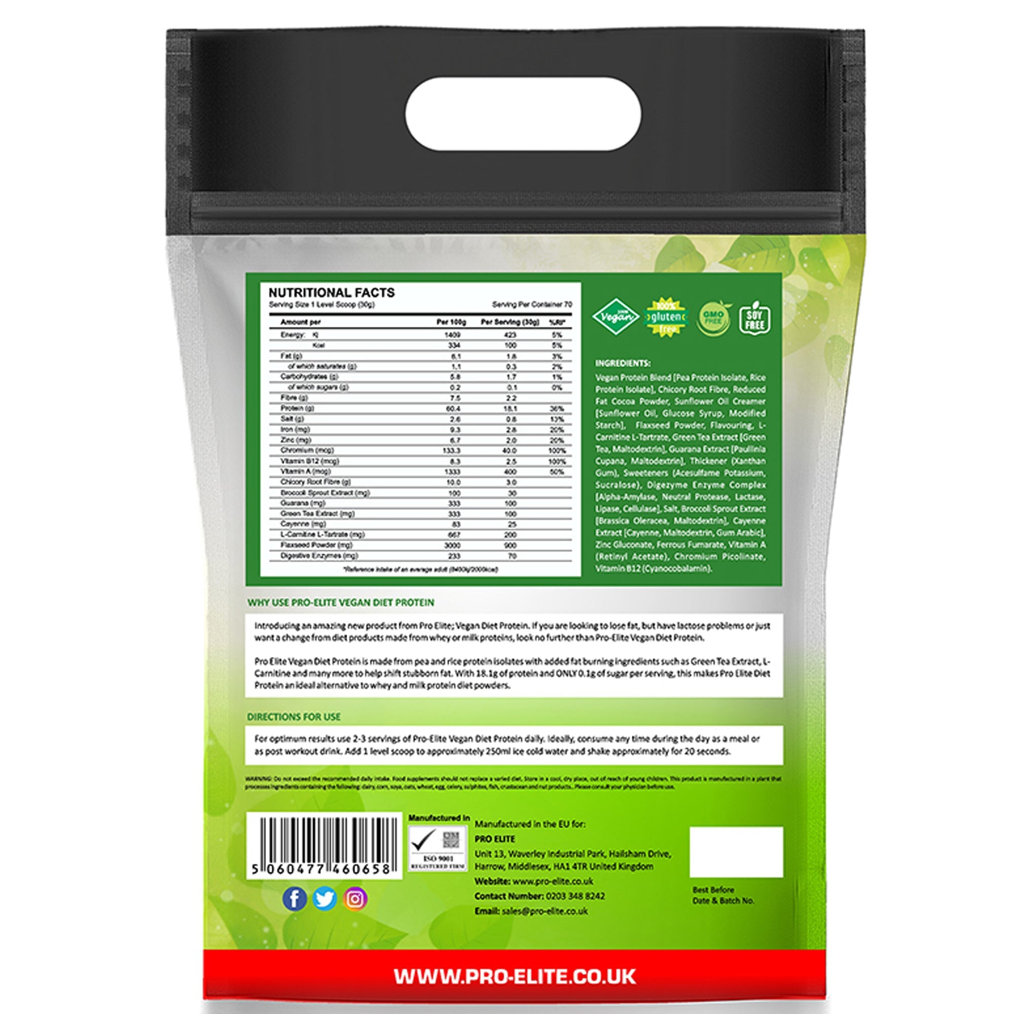 Vegan Diet Protein | Pro-Elite