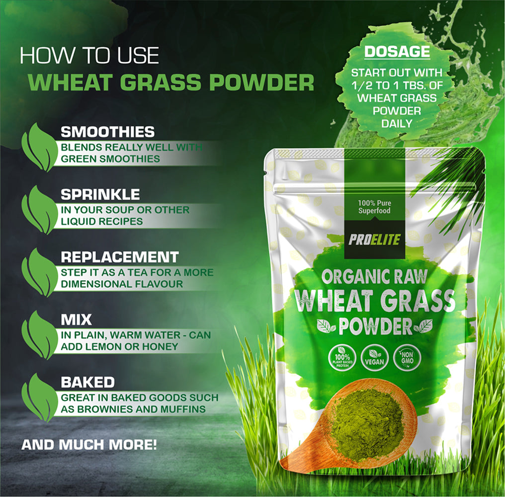Wheat Grass Powder | Pro-Elite
