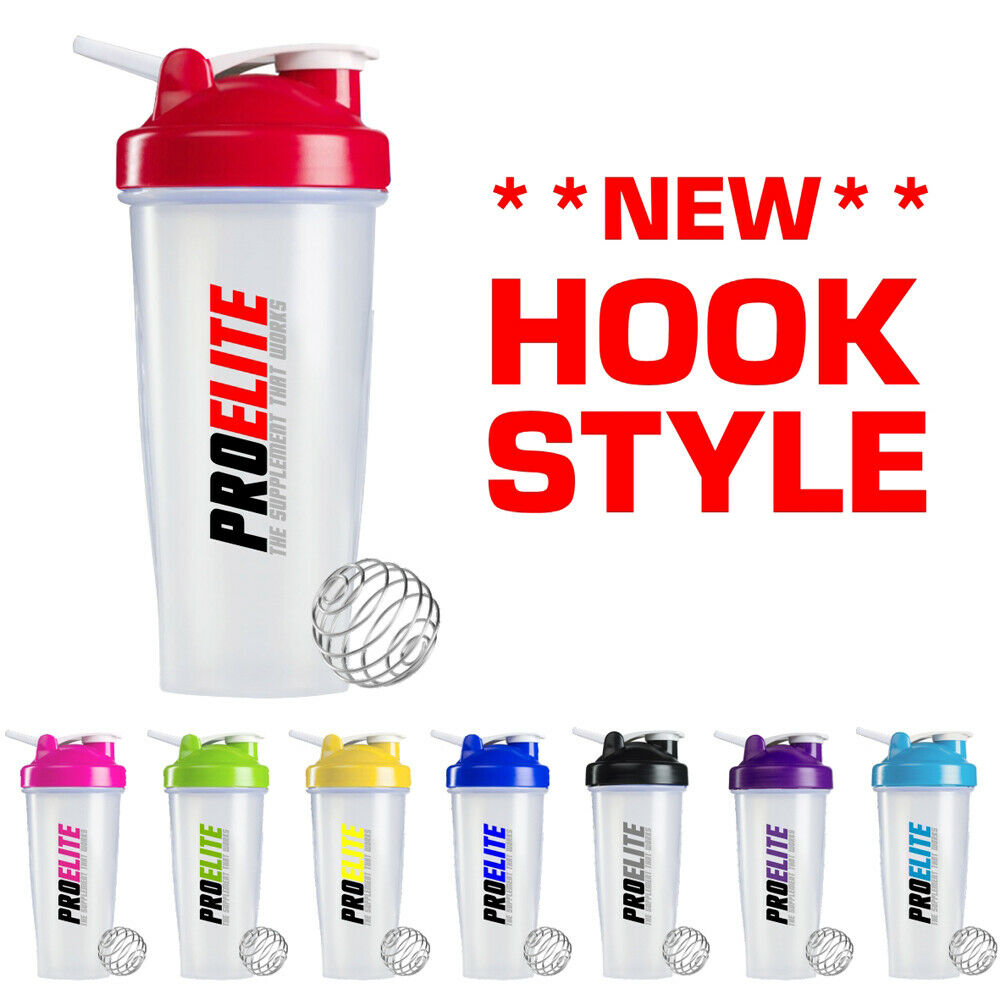 Transparent Shaker With Hook 700ml | Pro-Elite
