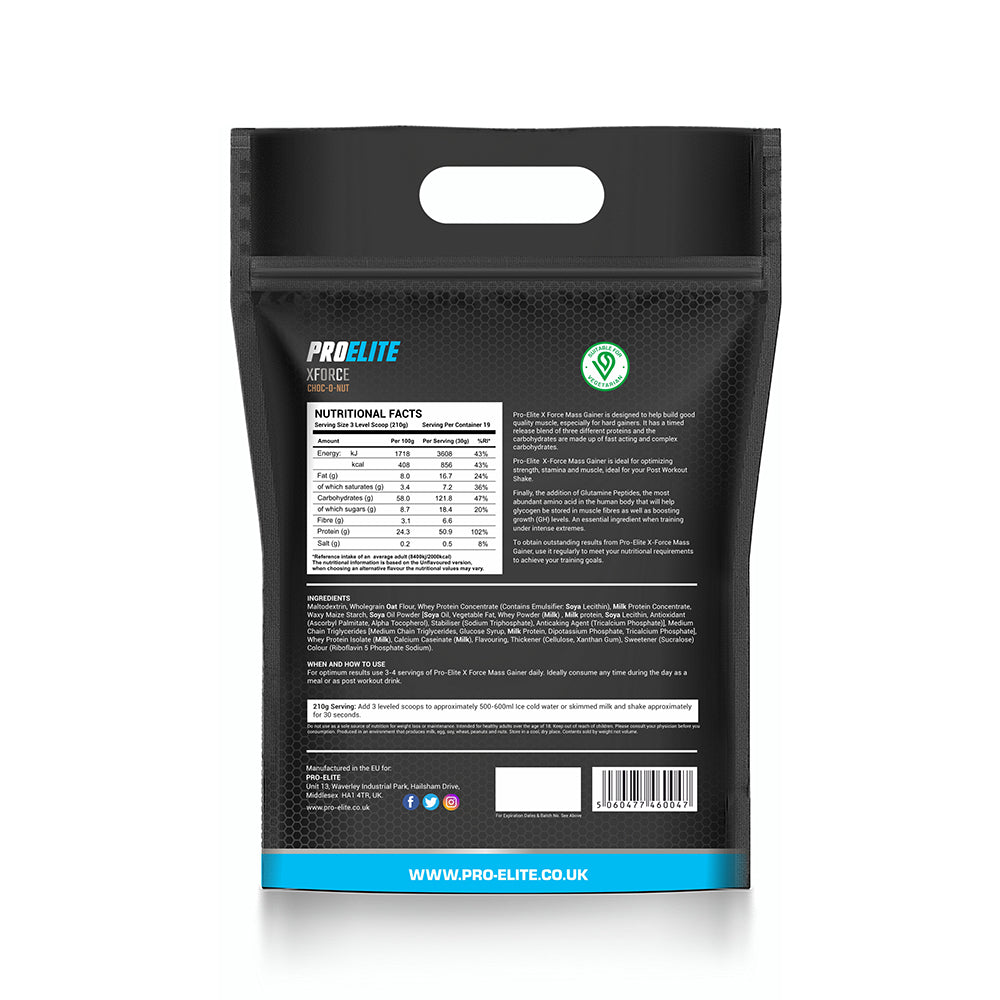 XForce Mass Gainer Pouch | Pro-Elite