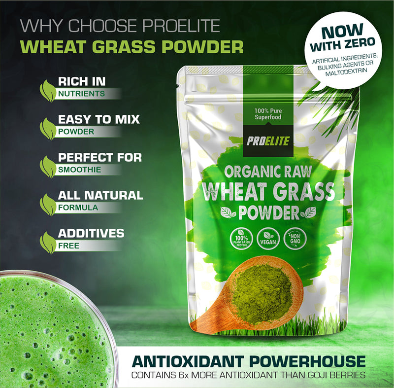 PROELITE Wheat Grass Powder