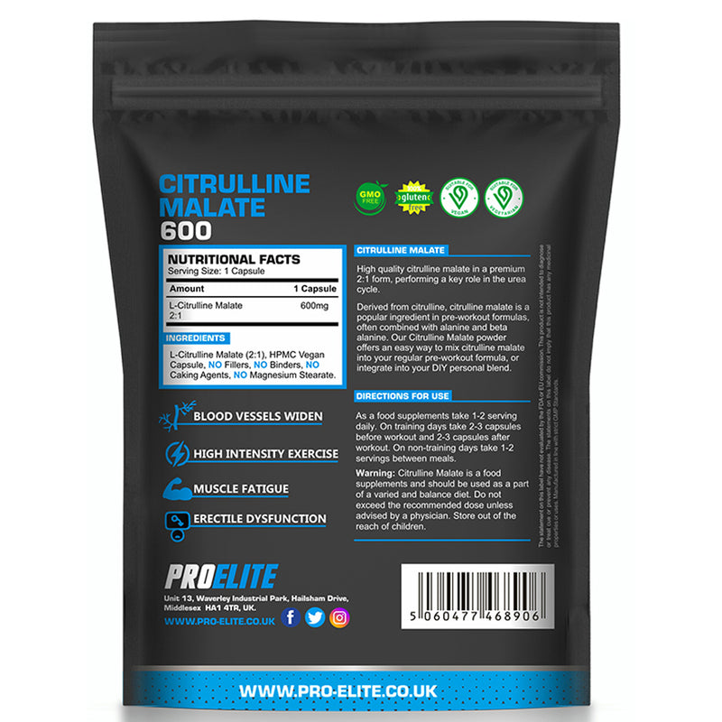 PROELITE L-Citrulline Malate Capsules