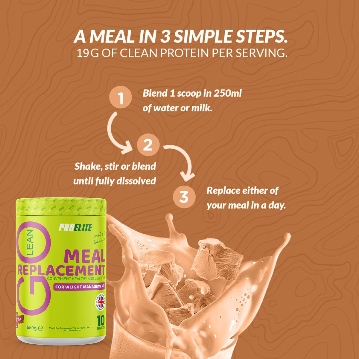 Go Lean Meal Replacement 550g | Pro-Elite