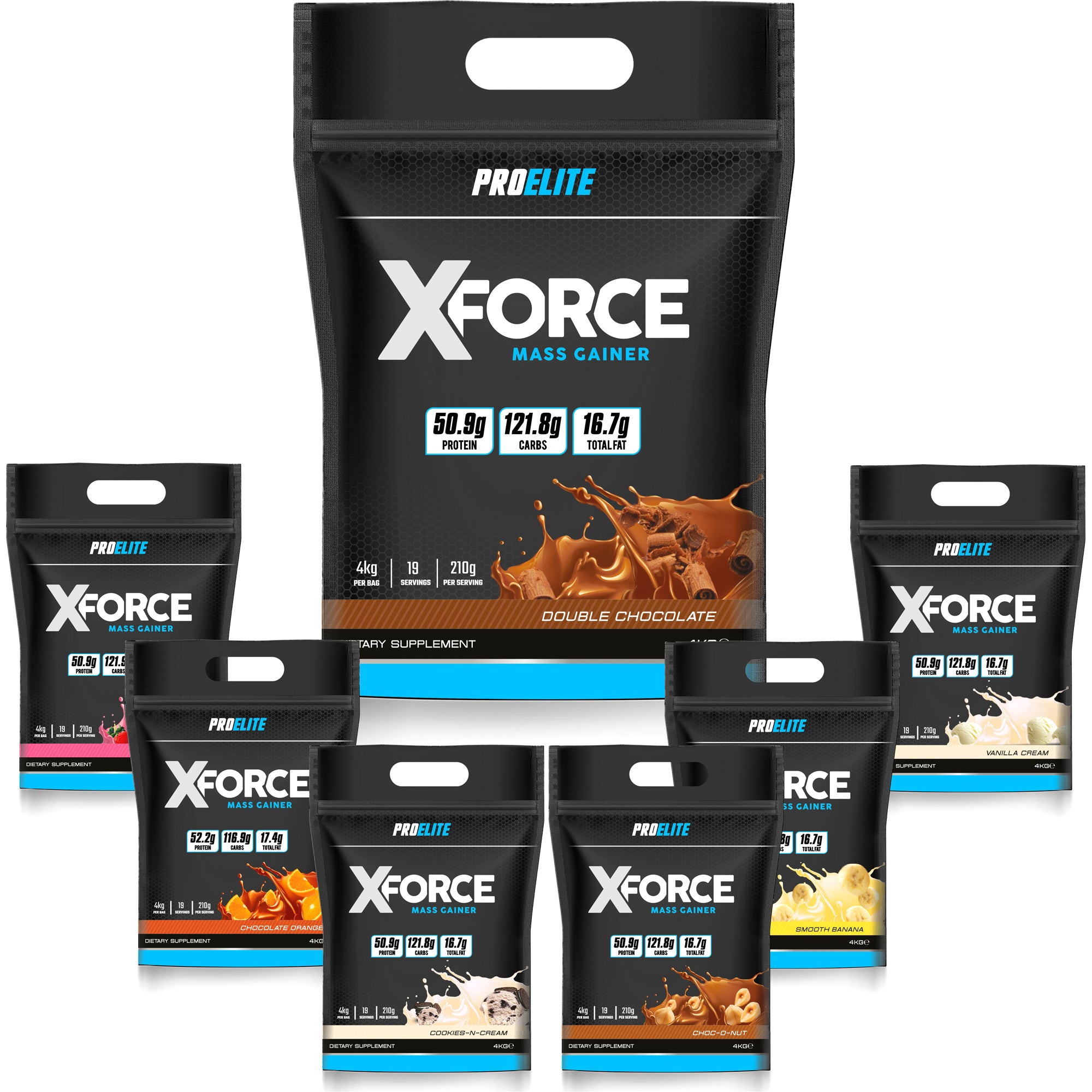 XForce Mass Gainer Pouch | Pro-Elite