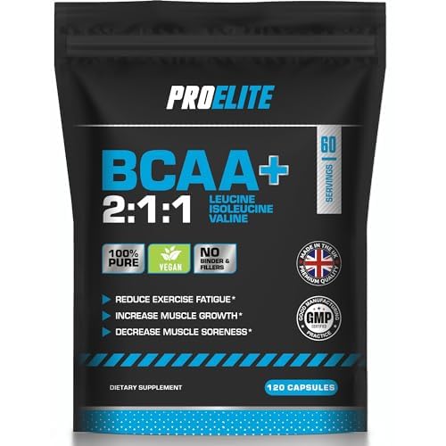 BCAA 2:1:1 Vegan Capsules | Pro-Elite
