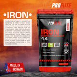 Iron 14mg Tablets | Pro-Elite