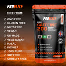 PROELITE Caffeine Vegan Tablets