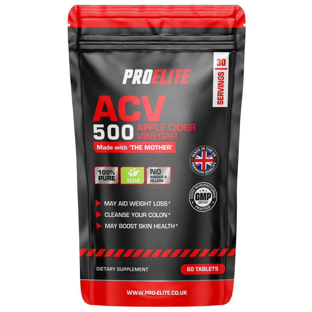 Apple Cider Vinegar Tablets | Pro-Elite