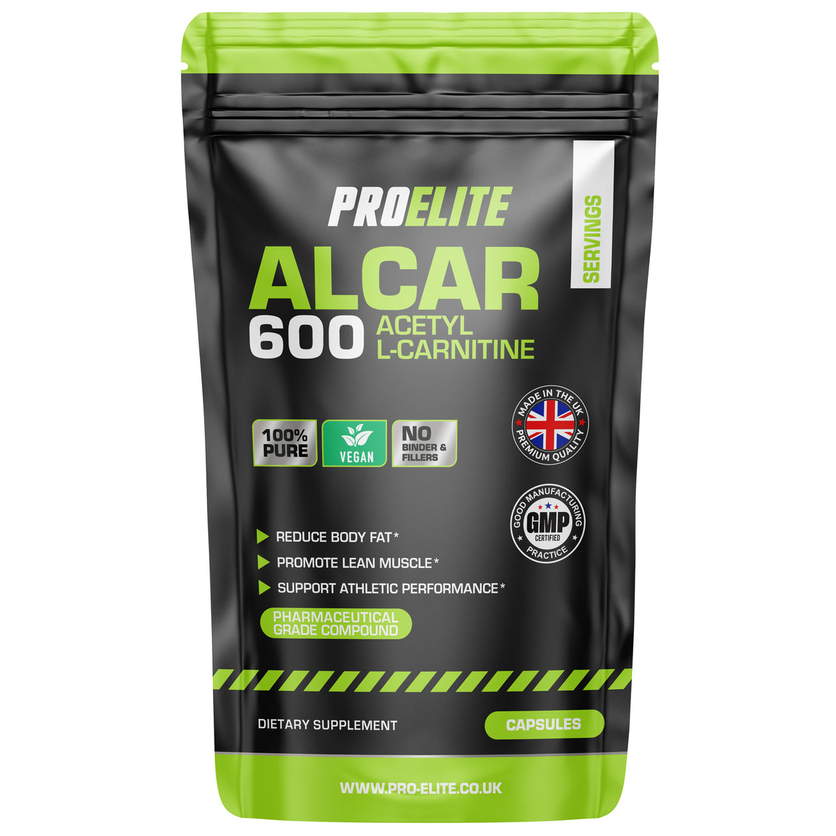 Acetyl L-Carnitine Vegan Capsules | Pro-Elite
