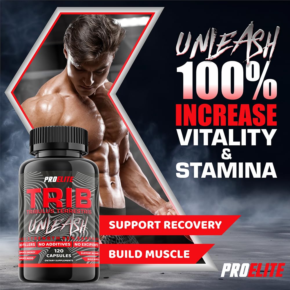 Tribulus Terrestris 120 Capsules | Pro-Elite