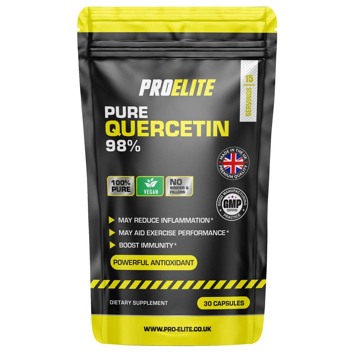 Quercetin Vegan Capsules | Pro-Elite