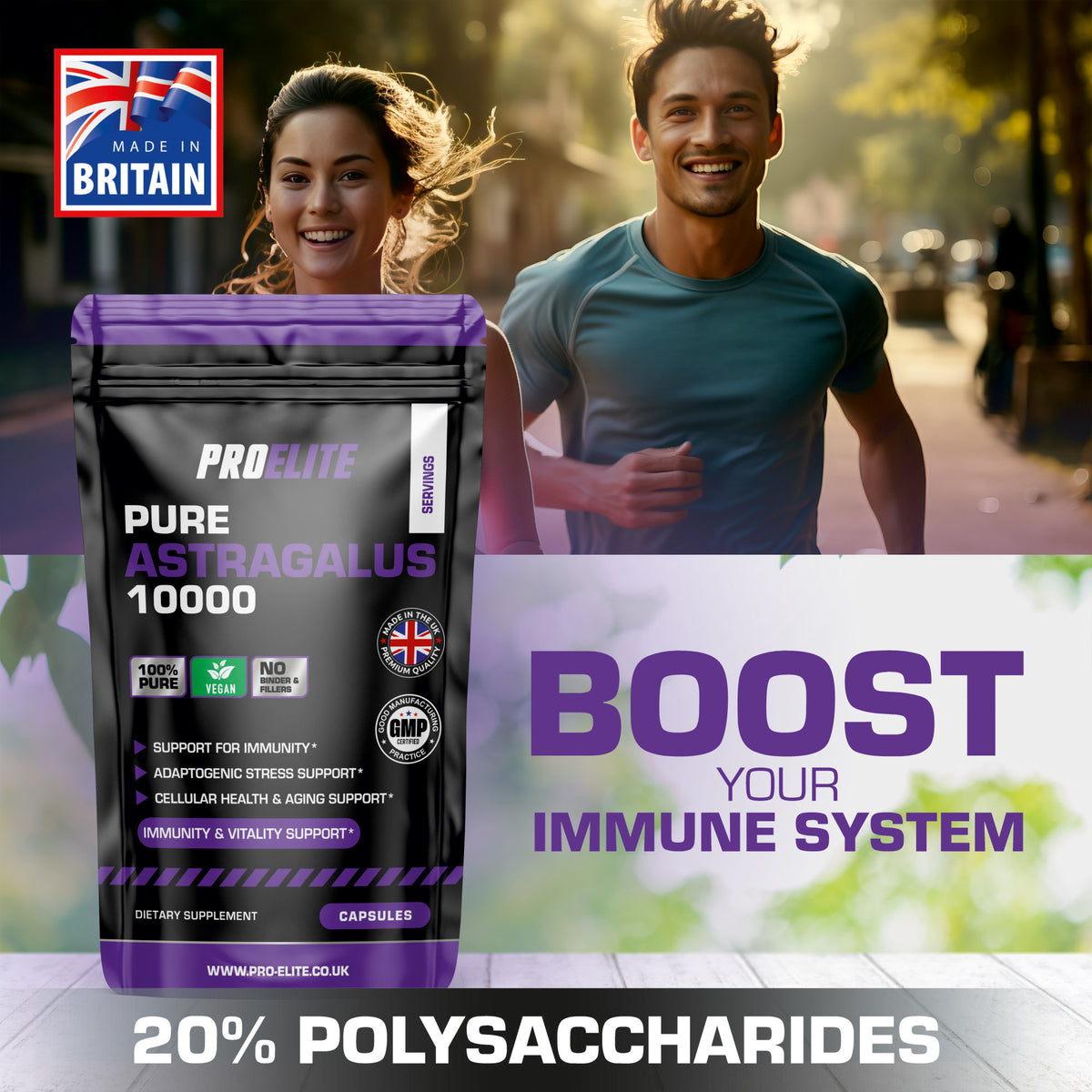 Astragalus Capsules | Pro-Elite