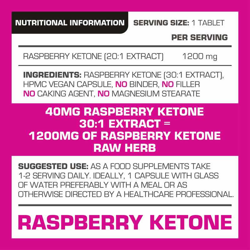 PROELITE Raspberry Ketone Tablets