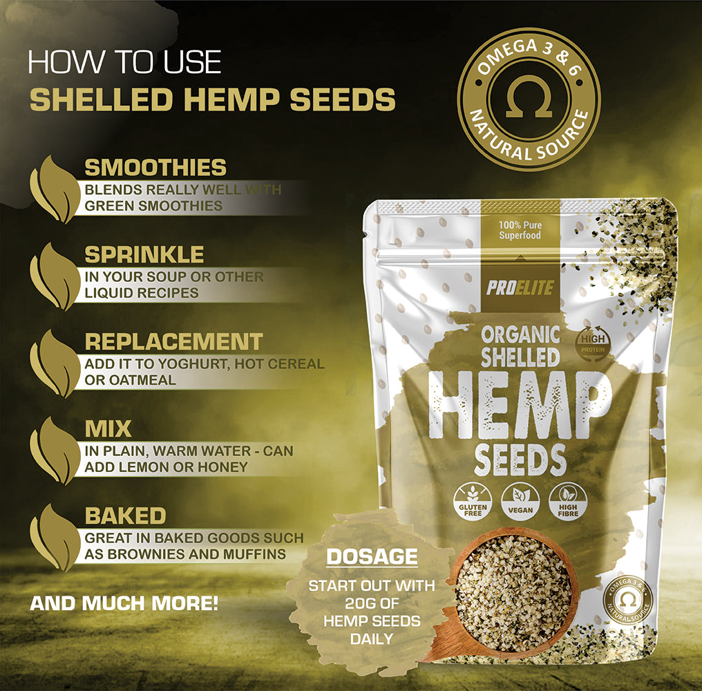 Organic Hemp Seeds | Pro-Elite