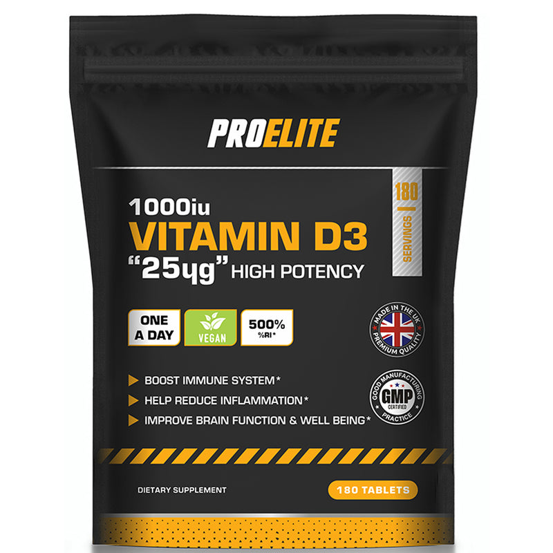 PROELITE Vitamin D3 1000iu Tablets