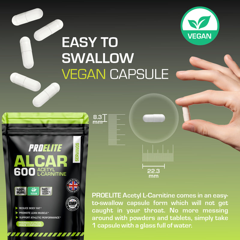 PROELITE Acetyl L-Carnitine Vegan Capsules