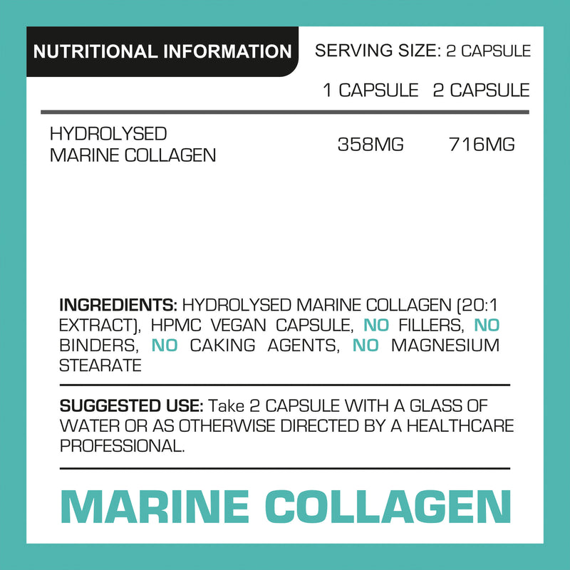 PROELITE Marine Collagen Capsules