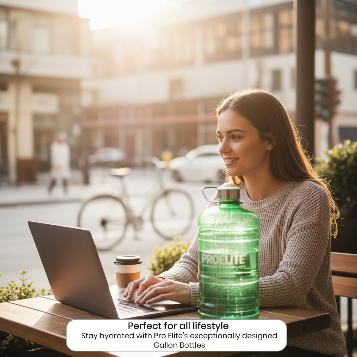 Gallon Water Bottle 2.2L | Pro-Elite
