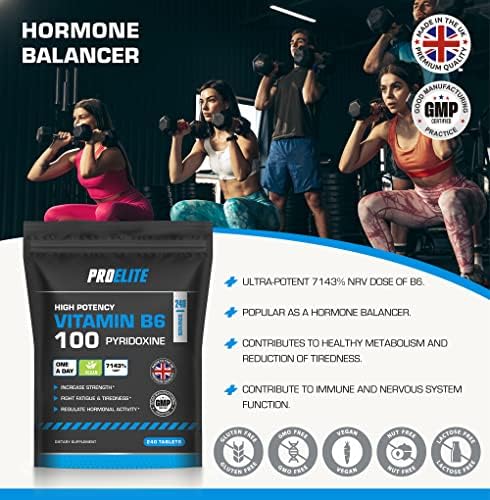 Vitamin B6 Vegan Tablets | Pro-Elite