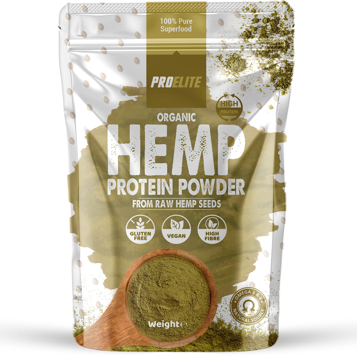 Organic Hemp Protein Powder | Pro-Elite