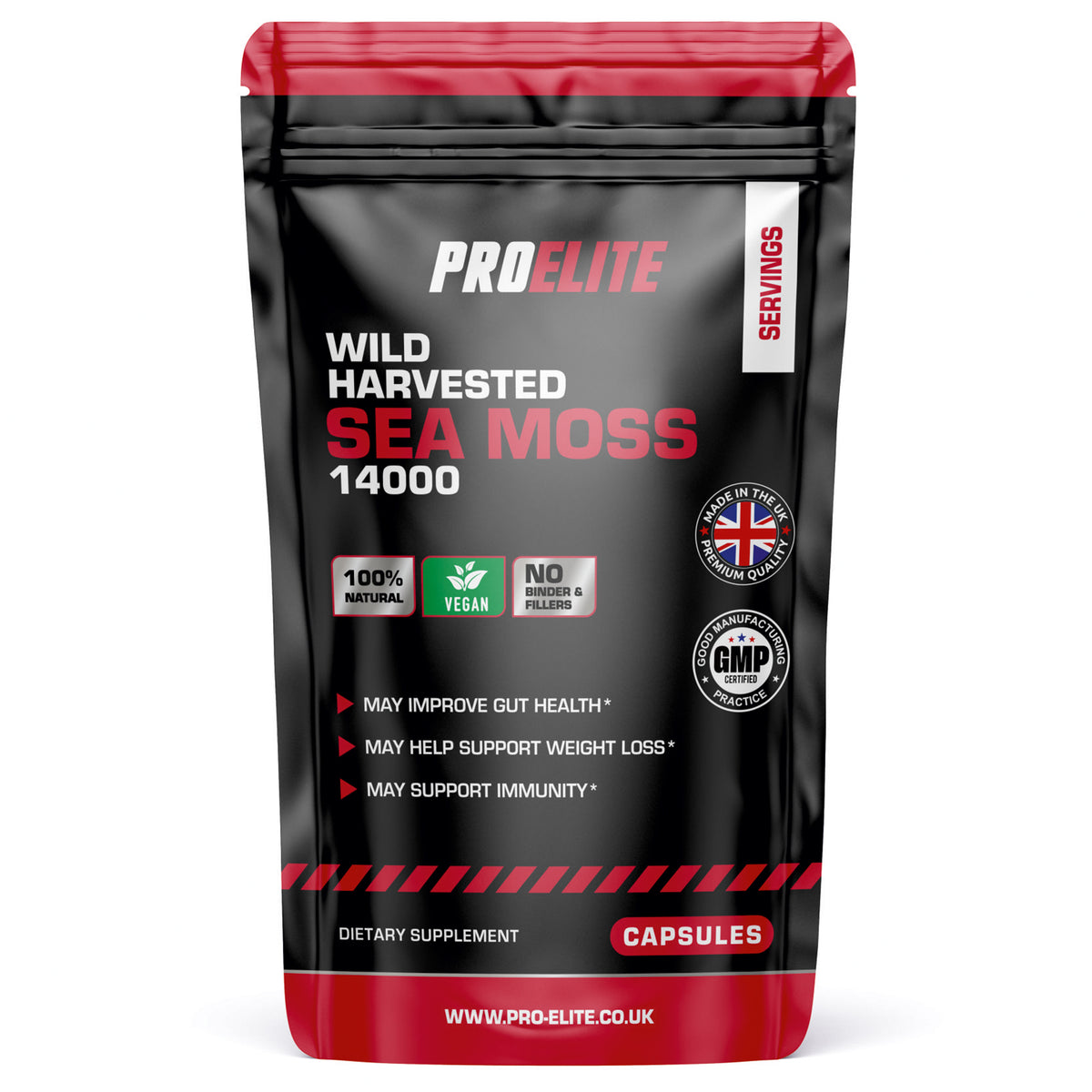 Sea Moss Vegan Capsules | Pro-Elite
