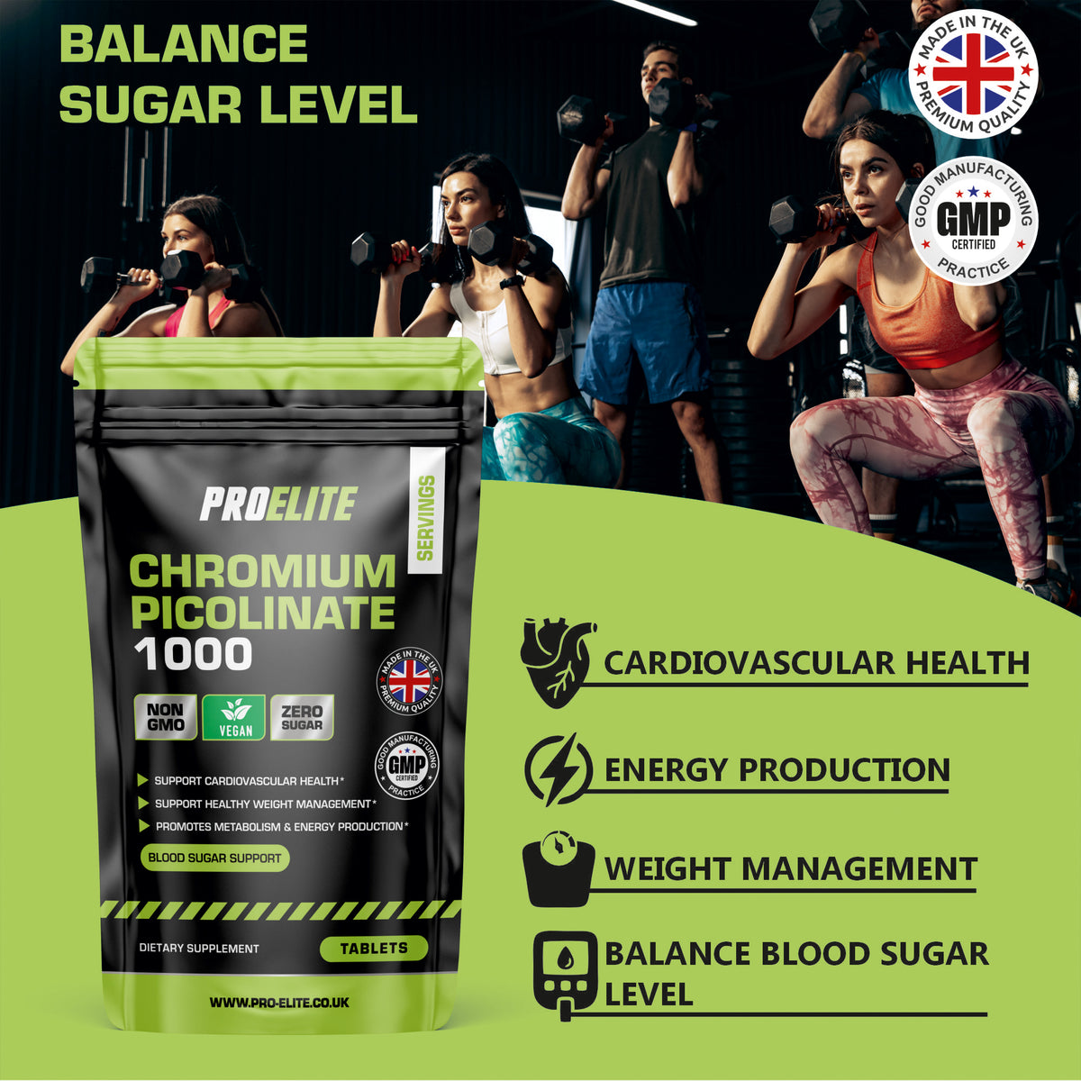 Chromium Picolinate Tablets | Pro-Elite