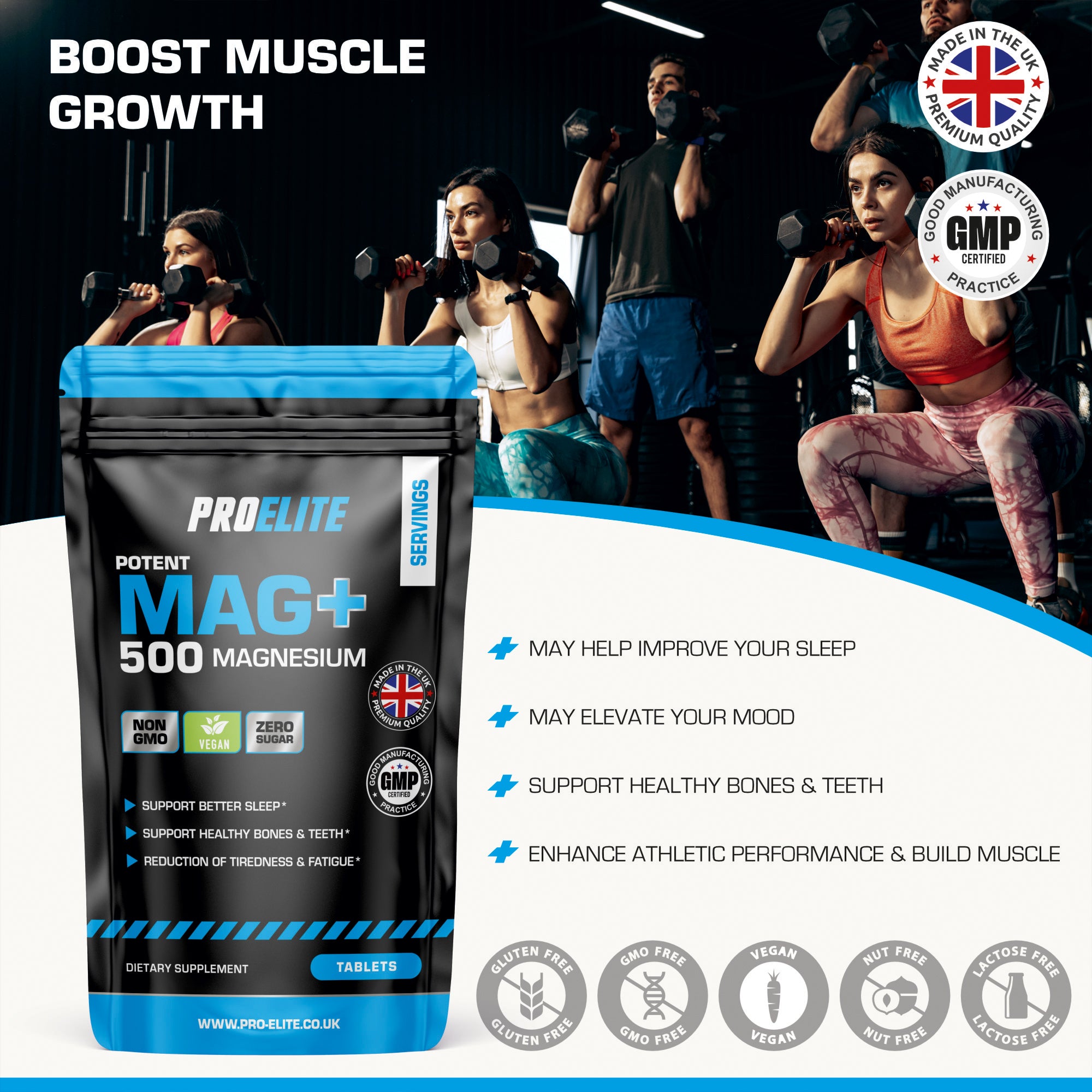 PROELITE Magnesium Tablets