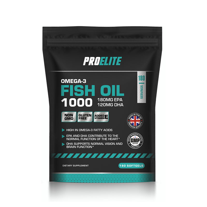Pro-Elite Omega 3 Fish Oil Softgels