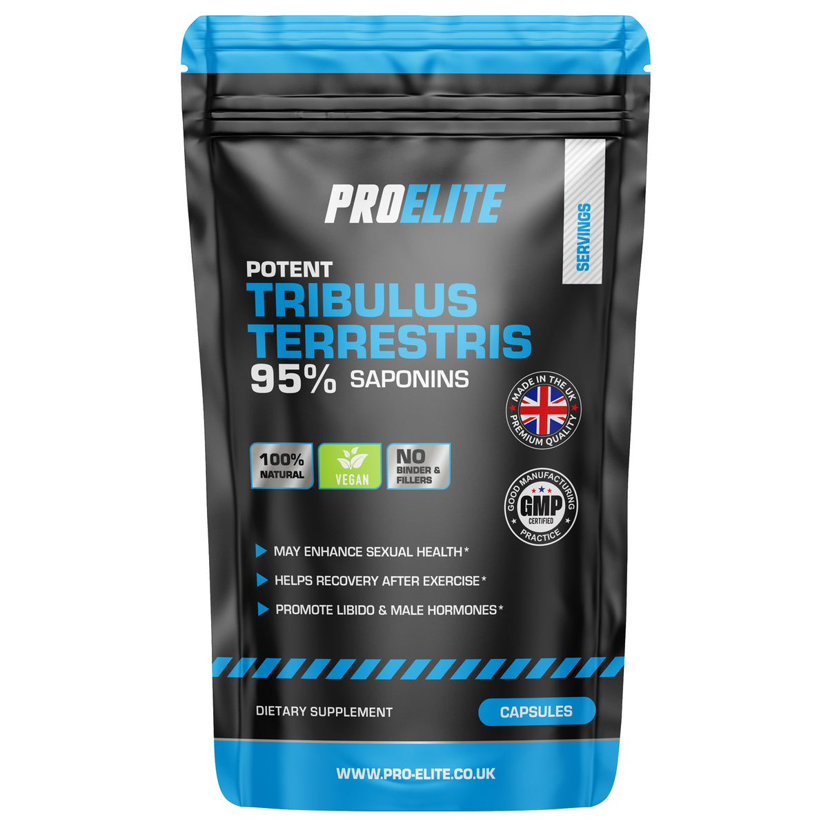Tribulus Terrestris Vegan Capsules | Pro-Elite