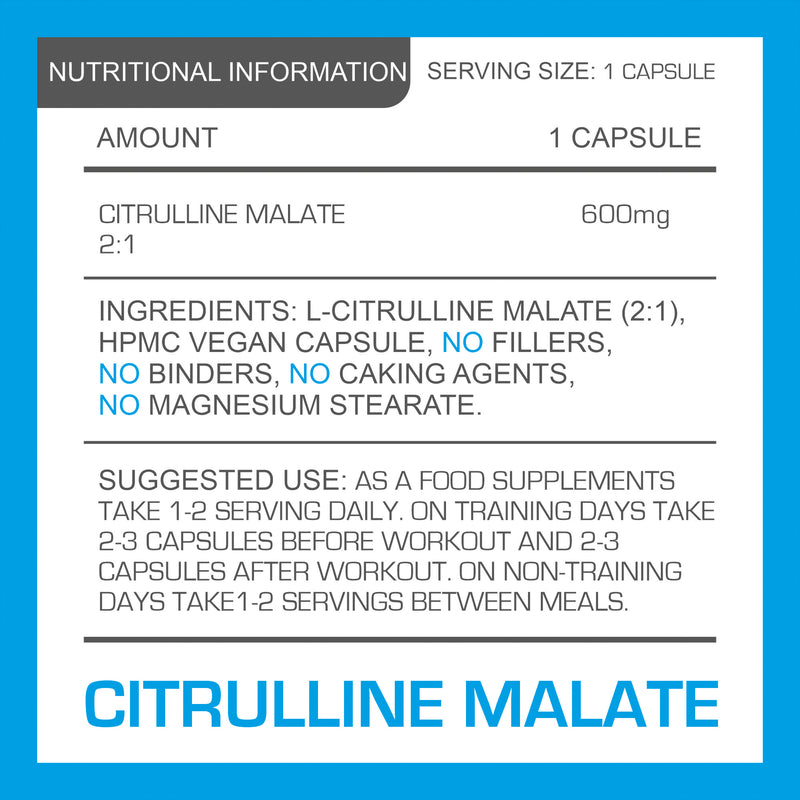 PROELITE L-Citrulline Malate Capsules