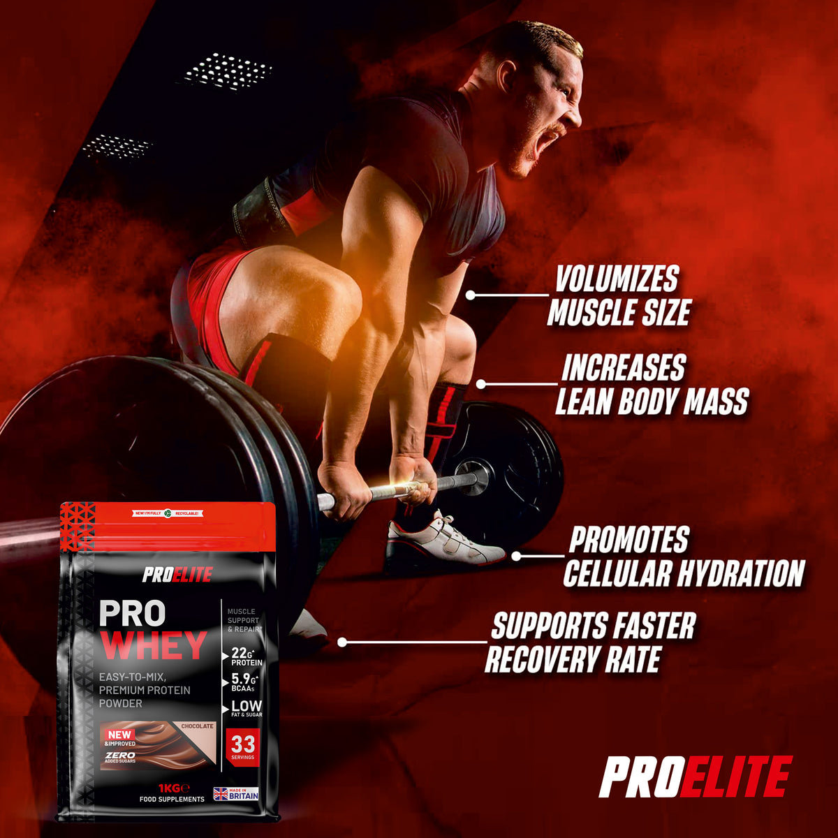 Pro Whey 1kg | Pro-Elite