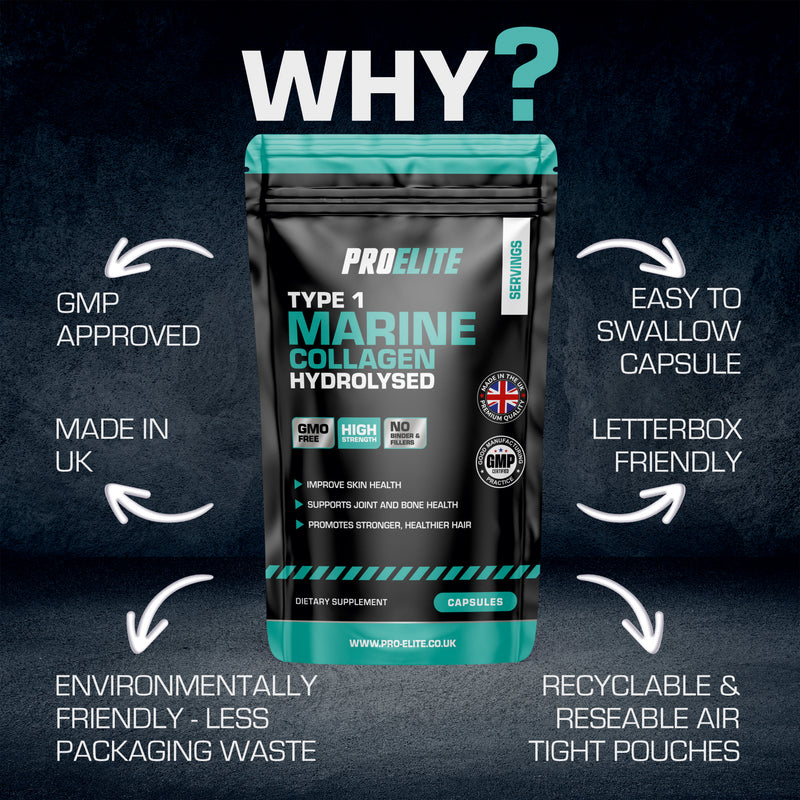 PROELITE Marine Collagen Capsules