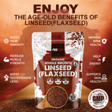 Organic Whole Brown Linseed (Flaxseed) | Pro-Elite