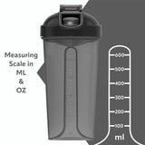 PROELITE Shaker 700ml With Blender Ball