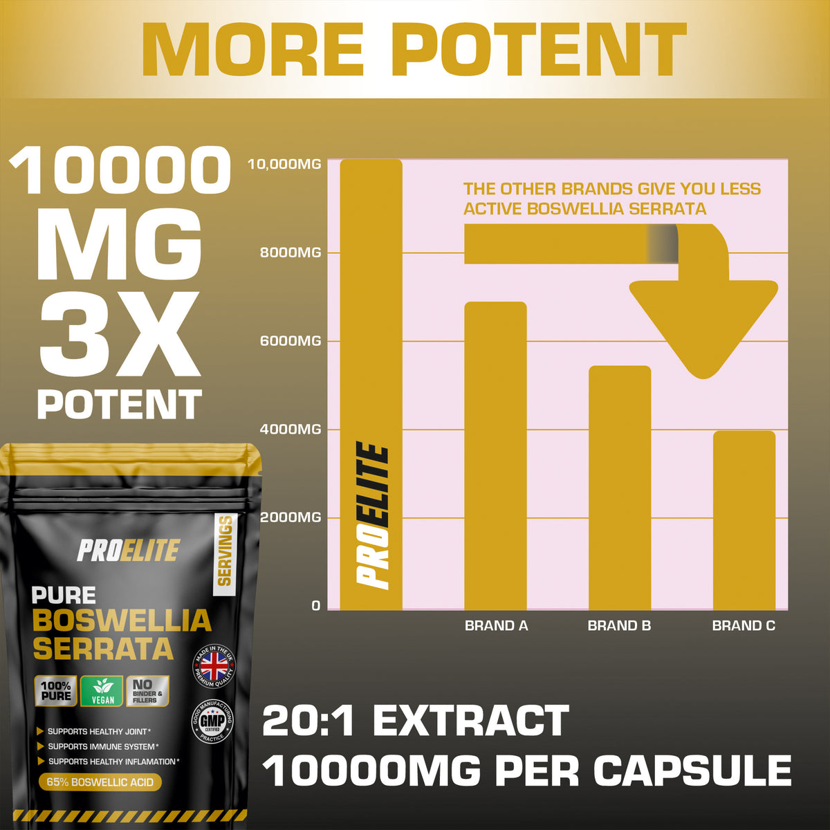 Boswellia Serrata Capsules | Pro-Elite