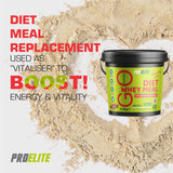 Diet Whey Meal 4.4kg Bucket | Pro-Elite