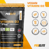 Vitamin D3 1000iu Tablets | Pro-Elite
