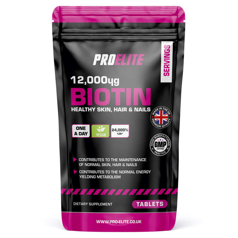 PROELITE Biotin 12,000ug Tablets